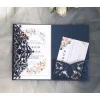 Christmas Invitation Thanksgiving Day Greeting Card New Laser Wedding Card